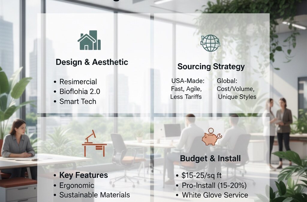 The 2026 Executive Guide to Office Furniture: Strategic Procurement for Growth and Identity