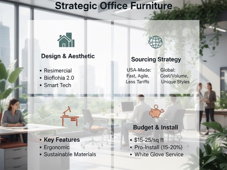 The 2026 Executive Guide to Office Furniture: Strategic Procurement for Growth and Identity