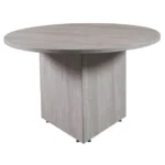 Ultra Gray Oak Round Table