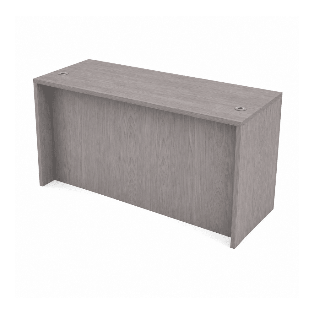 Ultra Gray Oak Desk Shell 71"x30"