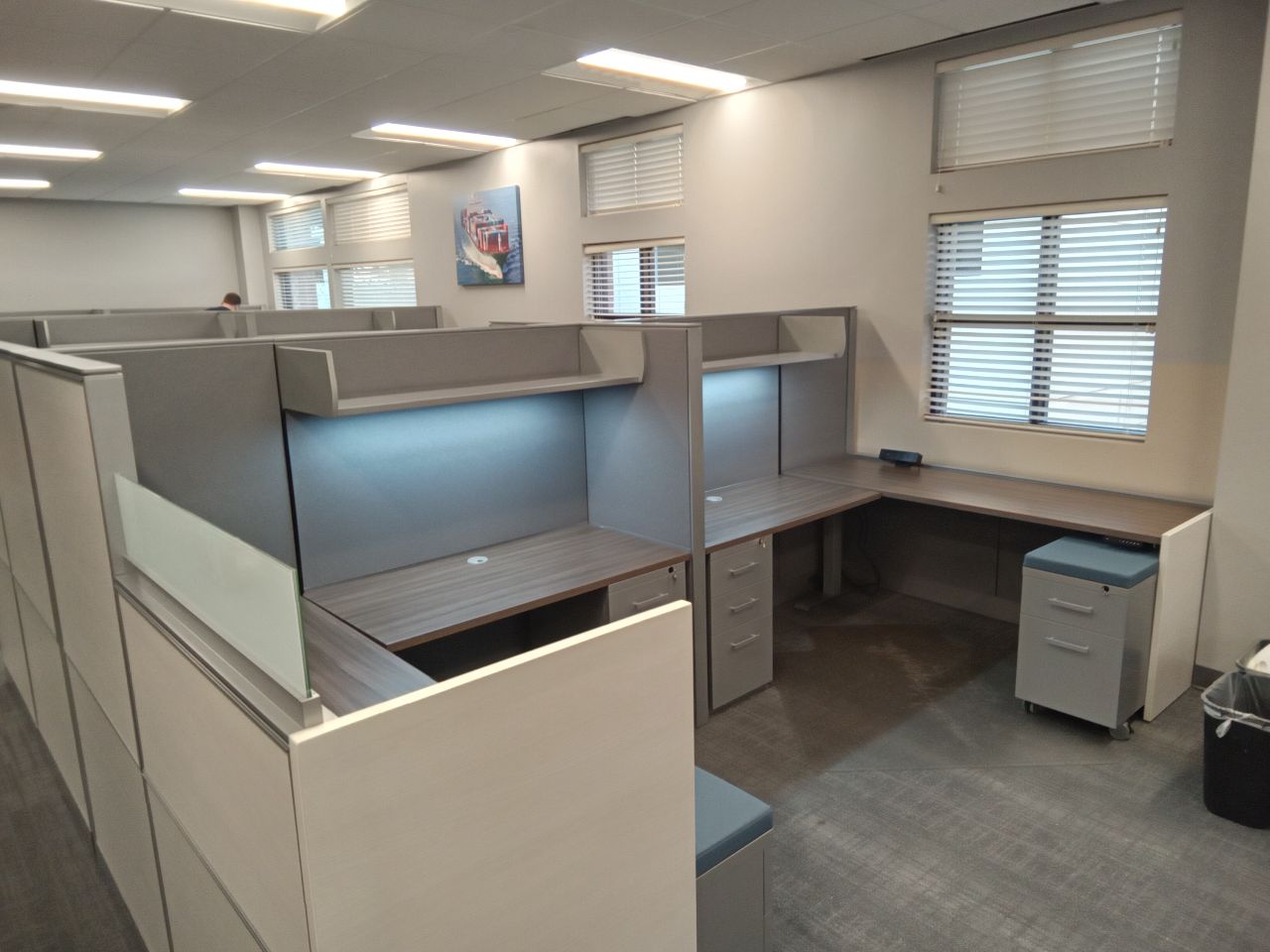 Office furniture installation
