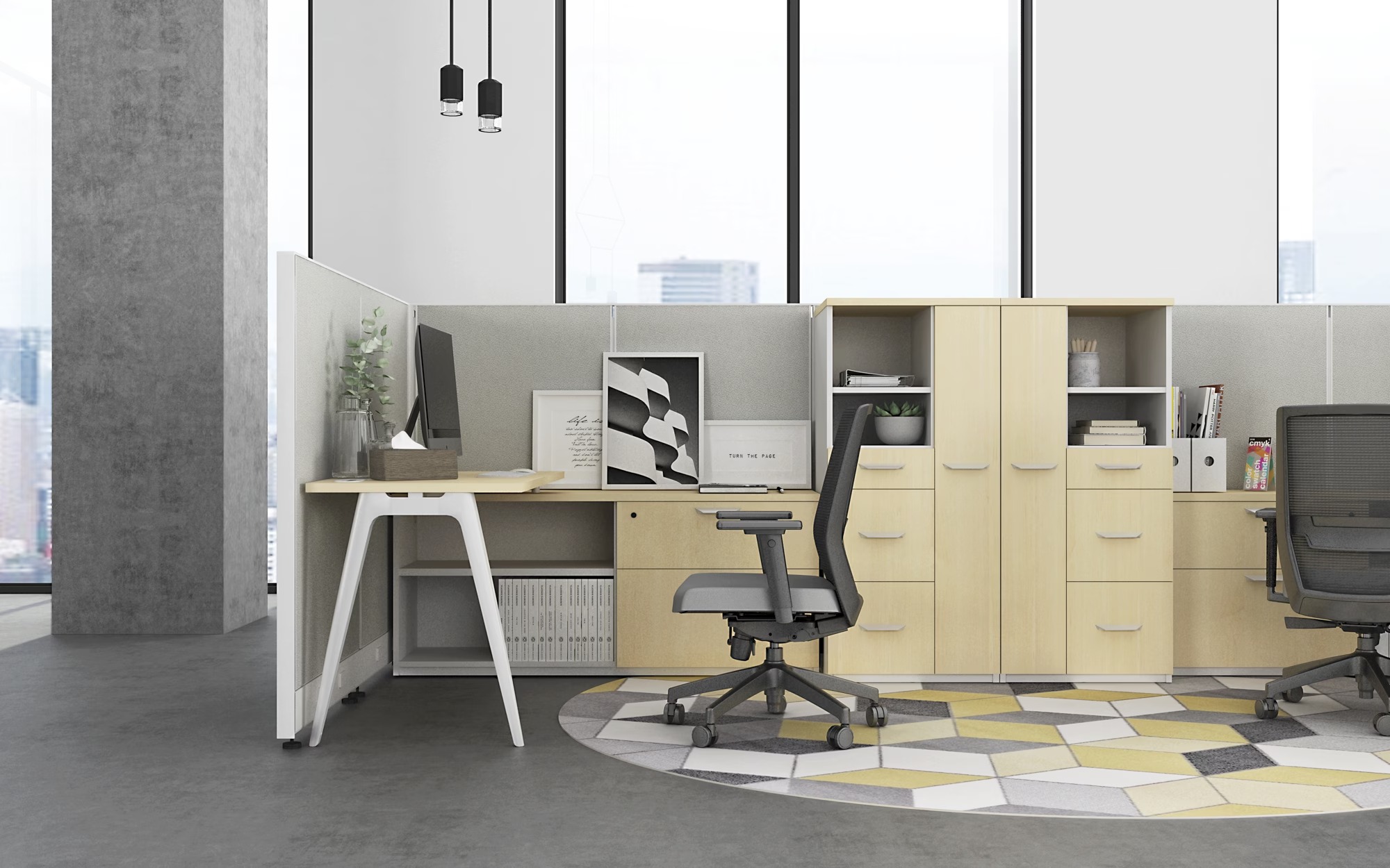 Friant Dash Modern Desk Suite