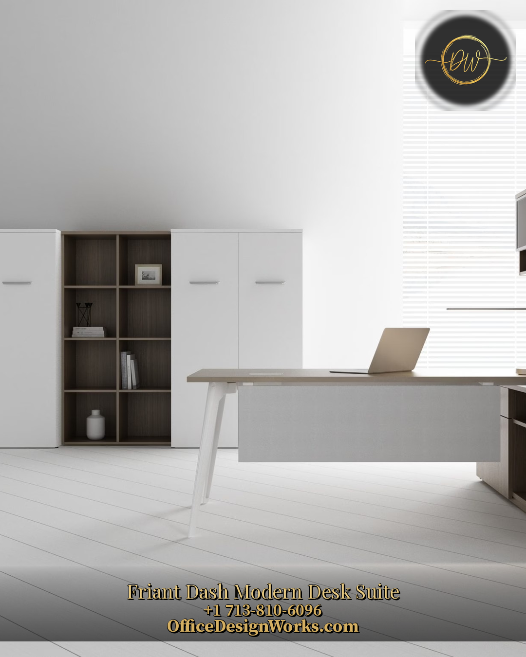 Friant Dash Modern Desk Suite