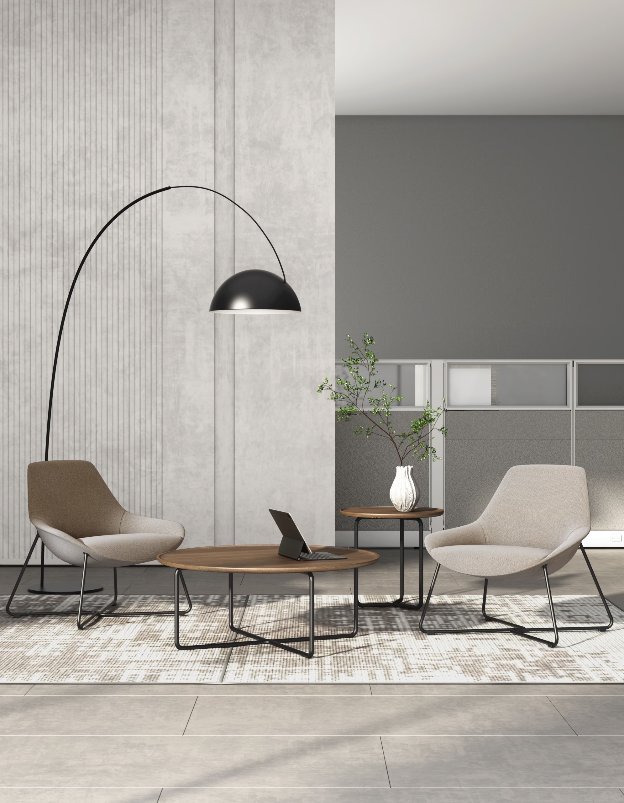 Friant Roke Side & Coffee Tables