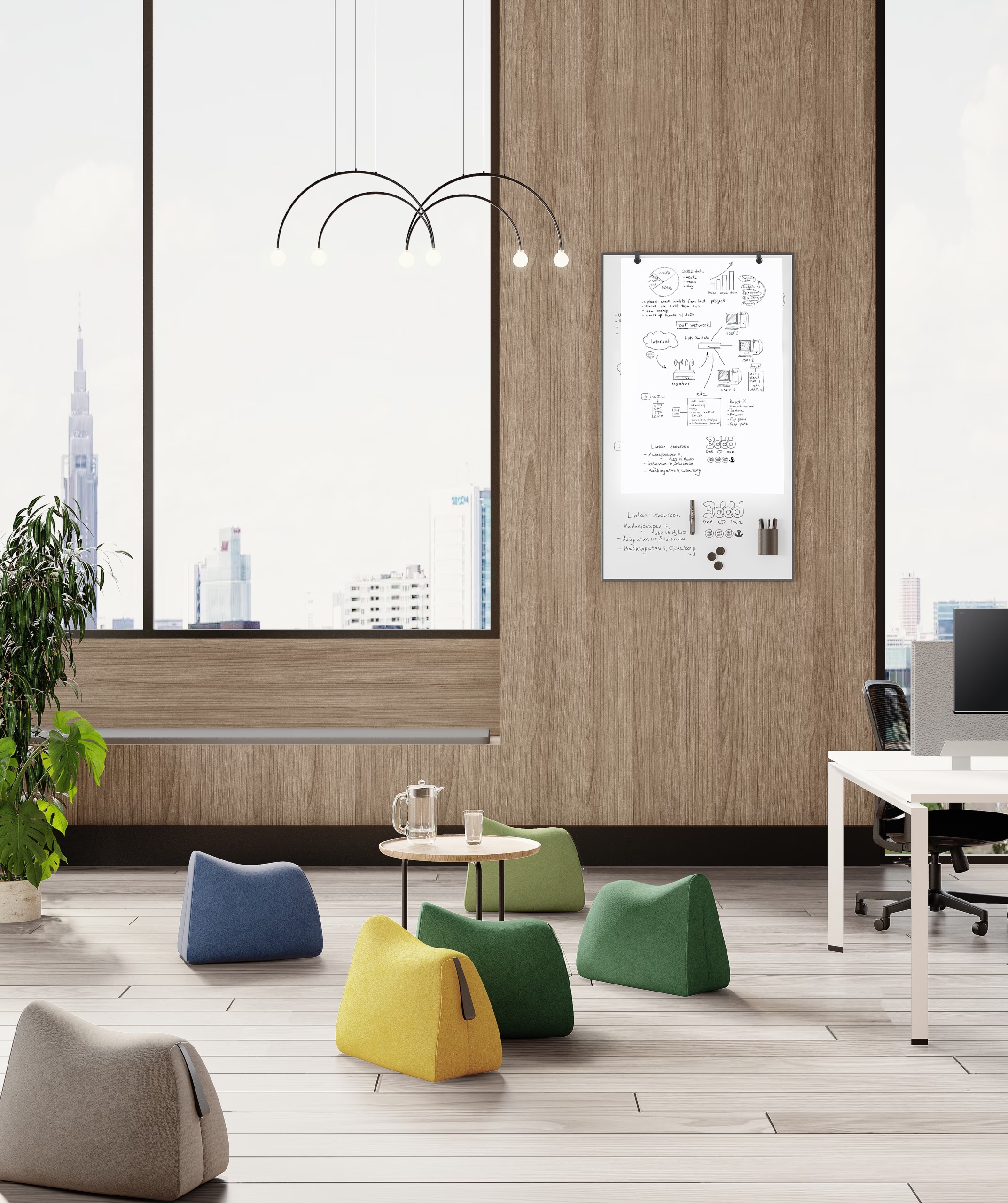 Friant Roke Side & Coffee Tables